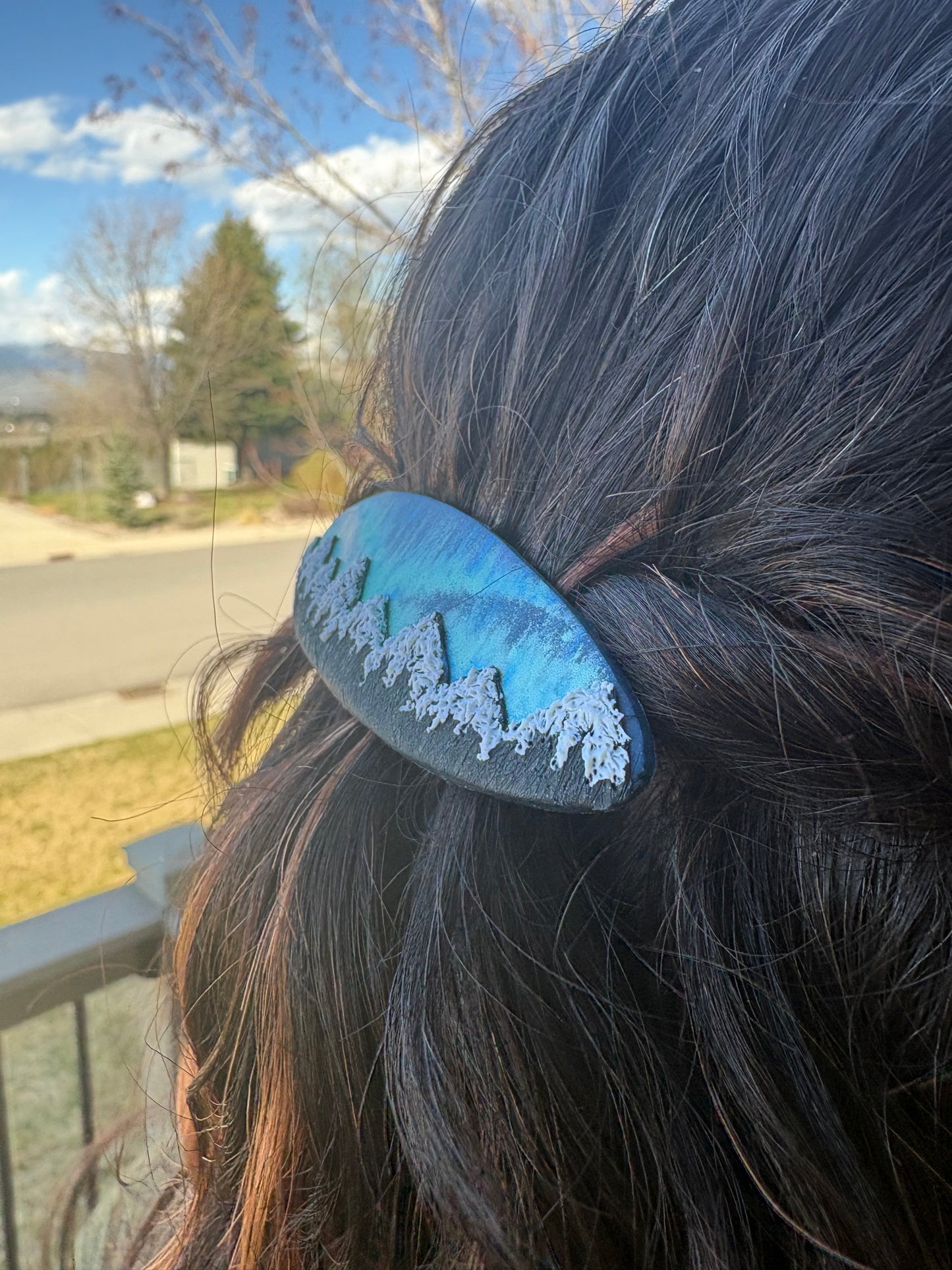 Northern Lights Barrette