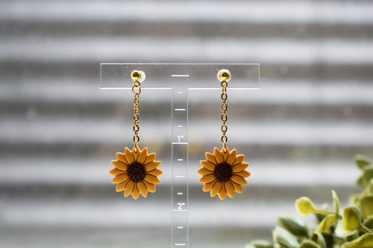 Sunflower Earrings