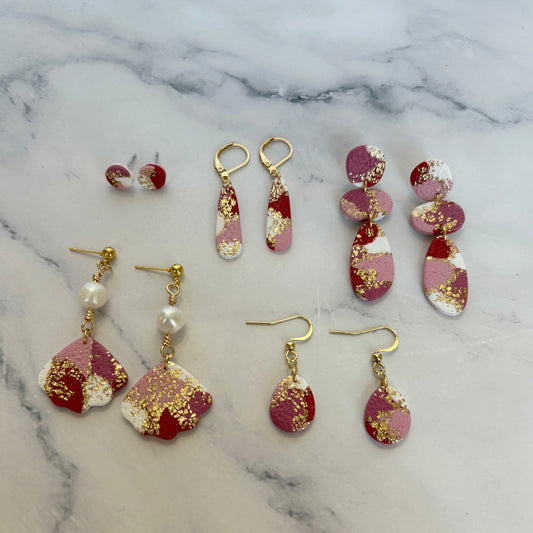 Pink, Red & Gold